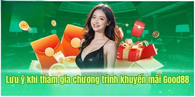 Lưu ý một số vấn đề khi tham gia nhận khuyến mãi hoàn trả Good88